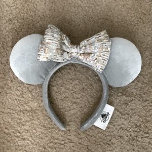 Grey Minnie Ears